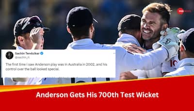 As James Anderson Completes 700 Test Wickets, Sachin Tendulkar, Son Arjun And Others Hail Achievement; Check Reactions