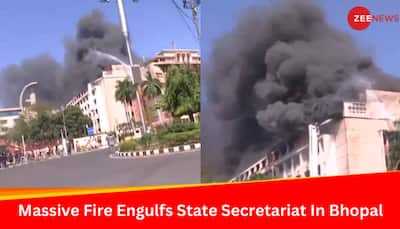 Video: Massive Fire Engulfs State Secretariat Building In MP's Bhopal, CM Assures No Repeat Of Incident