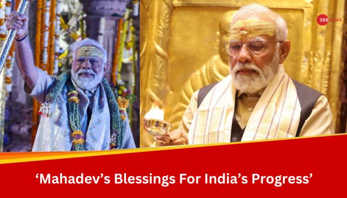 PM Modi Offers Prayers At Kashi Vishwanath, Seeks &#039;Mahadev’s Blessings For India&#039;