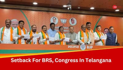 4 BRS Leaders, 1 From Congress Join BJP In Telangana Ahead Of Lok Sabha Polls 
