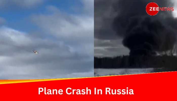 Russian Military Plane crashes with 15 Onboard; All Dead: Reports
