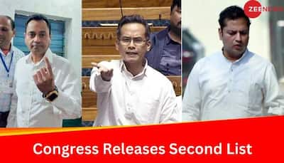 Lok Sabha Polls: Congress Announces 43 More Candidates; Fields Nakul Nath From Chhindwara, Vaibhav Gehlot From Jalore