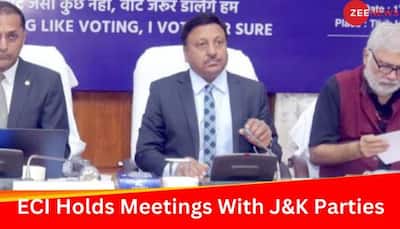 Jammu And Kashmir: Election Commission Holds Consultation With Political Parties