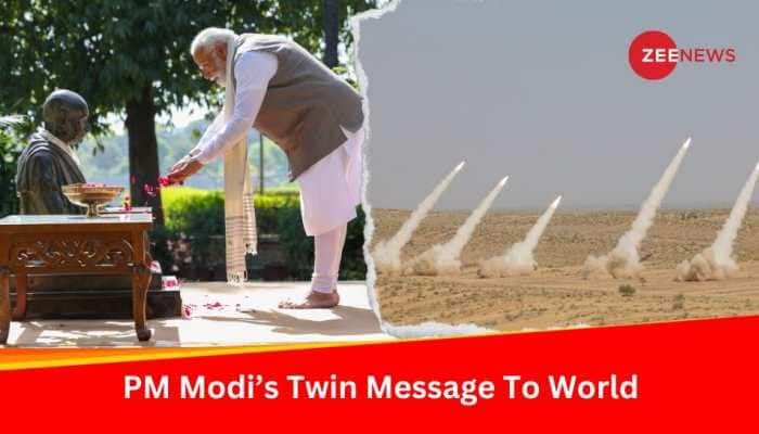 Sabarmati To Pokhran: PM Modi&#039;s Twin Messages Of Peace And Power To The World