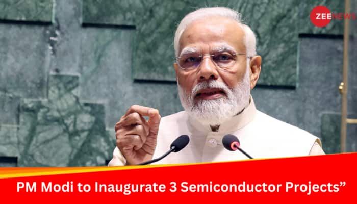 PM Modi Lays Foundation Stone Of 3 Semiconductor Projects Worth Rs 1.25 Lakh Crore