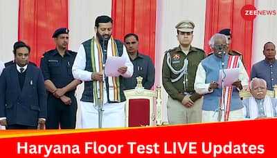 Haryana Floor Test LIVE Updates: CM Nayab Singh Saini's Government Wins Trust Vote