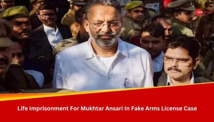 Gangster-Politician Mukhtar Ansari Gets Life Imprisonment In Fake Arms License Case