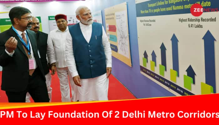 Delhi Metro Phase 4 Expansion: PM Modi To Lay Foundation Of 2 New Corridors Today