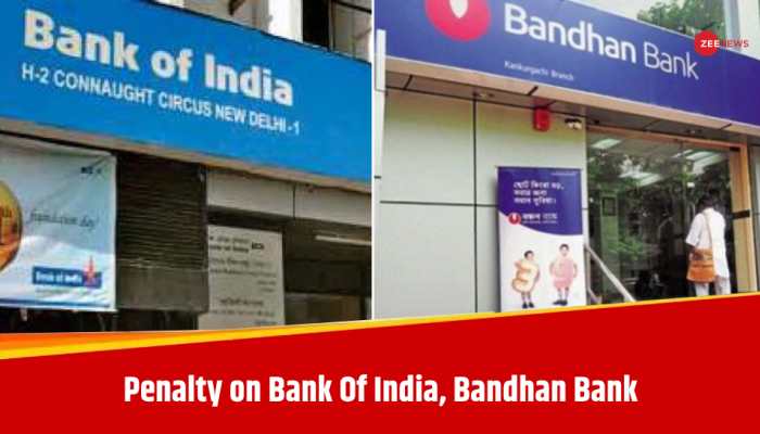 RBI Imposes Monetary Penalty Of Rs 1.40 Crore On Bank Of India, Rs 29.55 Lakh On Bandhan Bank RBI Imposes Monetary Penalty Of Rs 1.40 Crore On Bank Of India, Rs 29.55 Lakh On Bandhan Bank