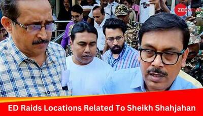 ED Raids Multiple Locations Linked To Shahjahan Sheikh In Sandeshkhali Over Land Grabbing Charges
