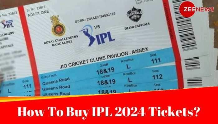 IPL 2024 Match Tickets: How To Buy DC, CSK, RCB, KKR,...Match Tickets Online? Check Step-To-Step Guide