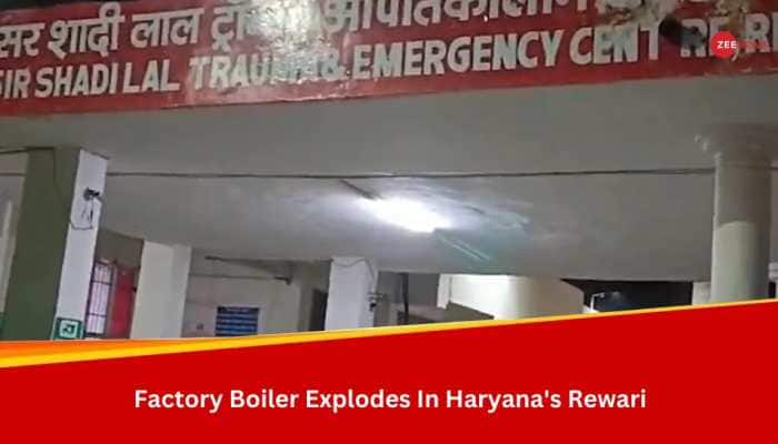 Over 40 Workers Injured After Factory Boiler Explodes In Haryana&#039;s Rewari