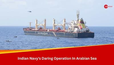 Indian Navy's Daring Operation In Arabian Sea: 35 Pirates Surrender, 17 Crew Members Rescued