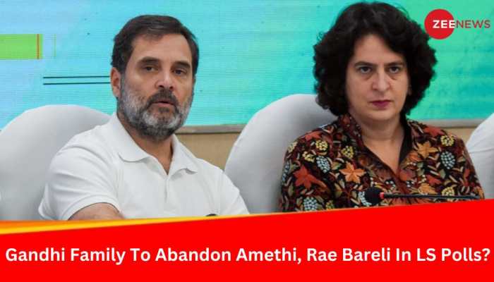 Gandhi Family Members May Desert Amethi, Rae Bareli This Lok Sabha Polls After Decades: Report Gandhi Family Members May Desert Amethi, Rae Bareli This Lok Sabha Polls After Decades: Report