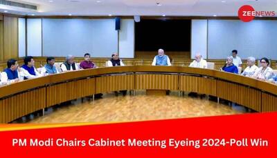 PM Modi Meets Cabinet Ministers, Asks For 100-Day Agenda After 2024 Poll Victory