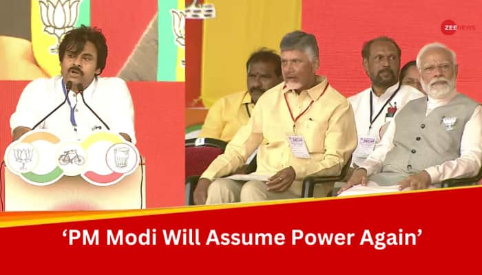 &#039;NDA Will Form Govt&#039;: Jan Sena Leader Pawan Kalyan Hails PM Modi&#039;s Leadership