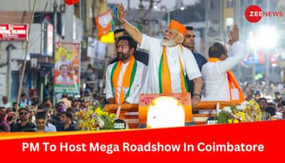 PM Modi To Hold Mega Roadshow In Tamil Nadu's Coimbatore Today Amid Heightened Security