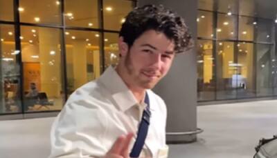 Jiju Is Back: Nick Jonas Receives Grand Welcome From Indian Fans As He Lands In Mumbai - Watch 
