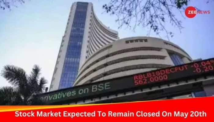 Lok Sabha Elections: Stock Market Expected To Remain Closed On May 20