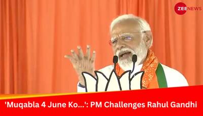 PM Modi Hits Back Rahul Gandhi Over His ‘Shakti’ Remarks, Says 'Muqabla 4 June Ko...'