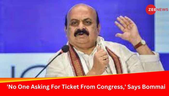 'No One Asking For Ticket From Congress...':Bommai Takes A Dig At Congress