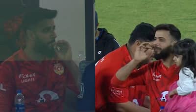 Imad Wasim Smokes A Cigarette In Dressing Room During PSL 2024 Final, Does 'Smoking Celebration' After Islamabad United Clinch Title By Beating Multan Sultans; Watch