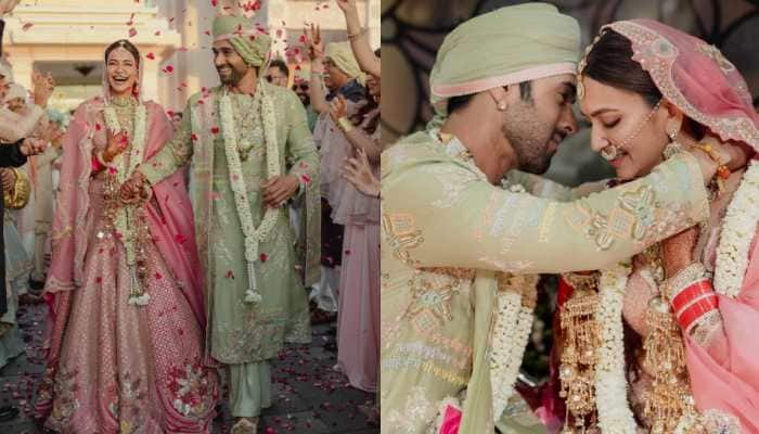 Fans Give A Thumbs Up To Pulkit Samrat And Kriti Kharbanda&#039;s Wedding Outfits, Check Out Reactions 