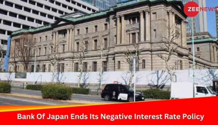 The Bank Of Japan Ends Its Negative Interest Rate Policy, Opting For Its First Hike In 17 Years