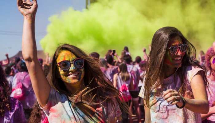 Holi celebration