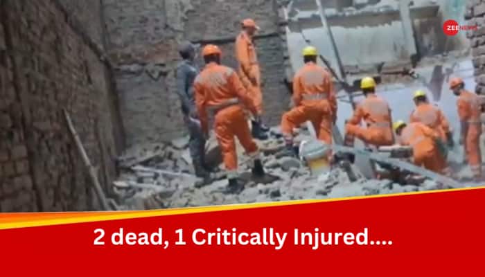 Two-Story Building Collapses In Delhi&#039;s Kabir Nagar, 2 Dead, 1 Injured