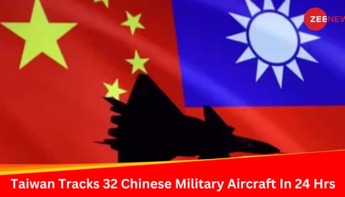&#039;32 Aircraft, 5 Naval Ships In 24 Hours&#039;: Taiwan Tracks Increased Chinese Military Activity Around Nation