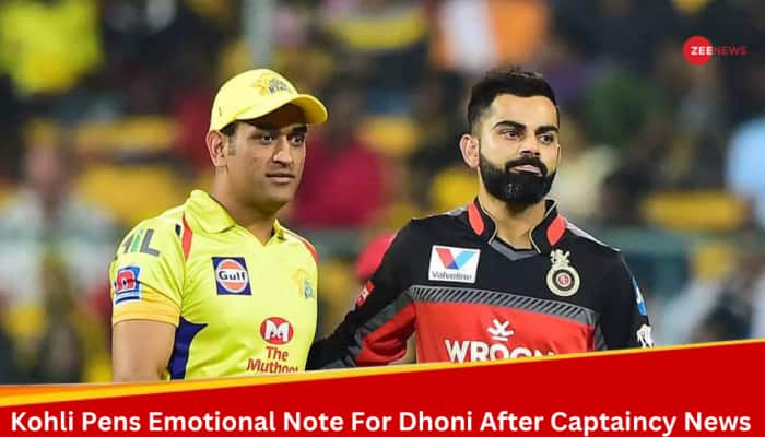 IPL 2024: After MS Dhoni Steps Down As CSK Captain, Virat Kohli Pens Emotional Note For &#039;Thala&#039;