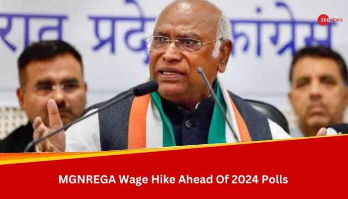 MGNREGA Wage Hike And Congress&#039; Guarantees: Will It Impact 2024 Lok Sabha Polls?