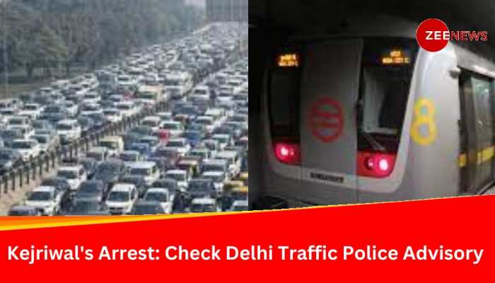 Kejriwal&#039;s Arrest: Traffic Affected, ITO Metro Shut Amid AAP Protest; Check Advisory