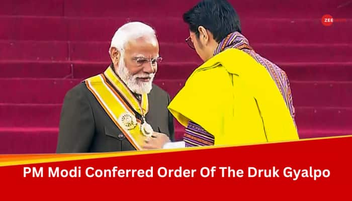 &#039;Honour Of 140 Crore Indians..&#039;: PM Modi Conferred Bhutan&#039;s Highest Civilian Award Order Of The Druk Gyalpo