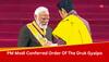 'Honour Of 140 Crore Indians..': PM Modi Conferred Bhutan's Highest Civilian Award Order Of The Druk Gyalpo