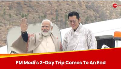 PM Modi Concludes Fruitful Two-Day Visit To Bhutan, Receives Warm Send-Off: Top Highlights