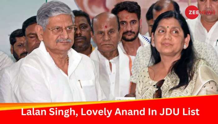 Bihar Lok Sabha Elections: JDU Releases Candidate List, Fields Lalan Singh From Munger, Lovely Anand From Sheohar