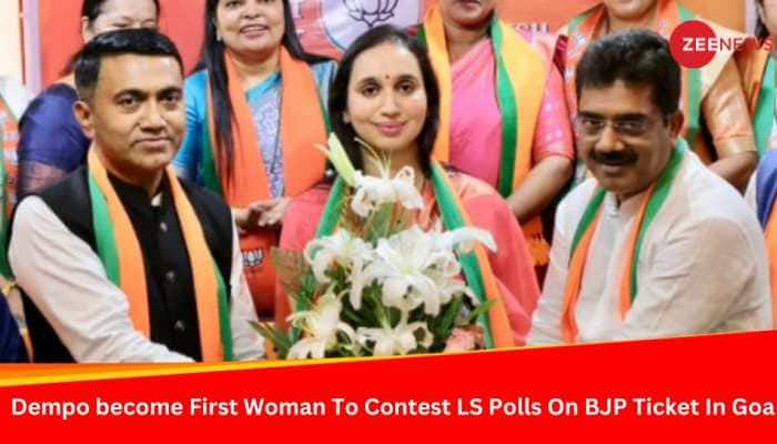 Meet Pallavi Dempo, First Woman To Contest Lok Sabha Polls On BJP Ticket In Goa