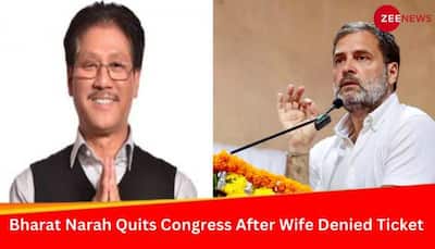 Assam MLA Bharat Chandra Narah Quits Congress After Wife Denied Ticket For Lok Sabha Polls
