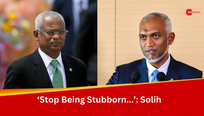 'Stop Being Stubborn, Seek Dialogue With Neighbours...': Ex-Maldives President Solih To Muizzu