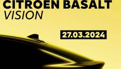 Citroen Teases 'Basalt Vision' Ahead Of Launch In India: An Insight Into French Giant's Coupe SUV