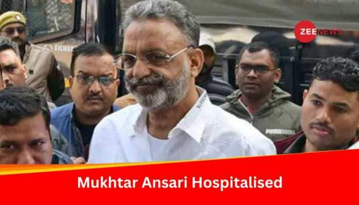 Mukhtar Ansari Hospitalised, Condition &#039;Stable&#039;; Brother Alleges He Was Poisoned In Jail