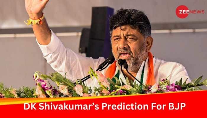 DK Shivakumar Makes Stunning Prediction For BJP&#039;s Seat In Karnataka Lok Sabha Polls