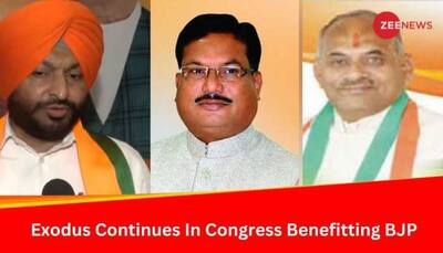 From Punjab To MP To Maharashtra, Exodus Continues In Congress Benefitting BJP