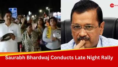 Arvind Kejriwal's Arrest: AAP Leader Saurabh Bhardwaj Conducts 'Thali Bajao Campaign' 