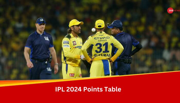 IPL 2024 Points Table: MS Dhoni&#039;s CSK On Top After Dominant Win Over Gujarat Titans; See Standings