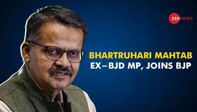  Bhartruhari Mahtab, Ex-BJD MP, Joins BJP; May Contest Lok Sabha Polls From Cuttack