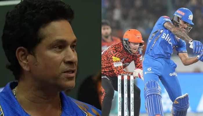 &#039;Clear-Cut Sign That...&#039;, Sachin Tendulkar Cheers Up Mumbai Indians Squad After Tough Fight Against Sunrisers Hyderabad Chasing 278 - Watch