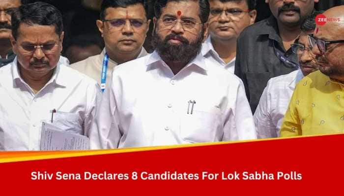 Eknath Shinde-Led Shiv Sena Releases List Of 8 Candidates For Lok Sabha Elections